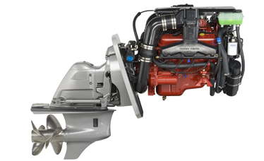 Petrol engines with a Saildrive